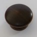 Knob style I 36mm walnut lacquered wooden knob